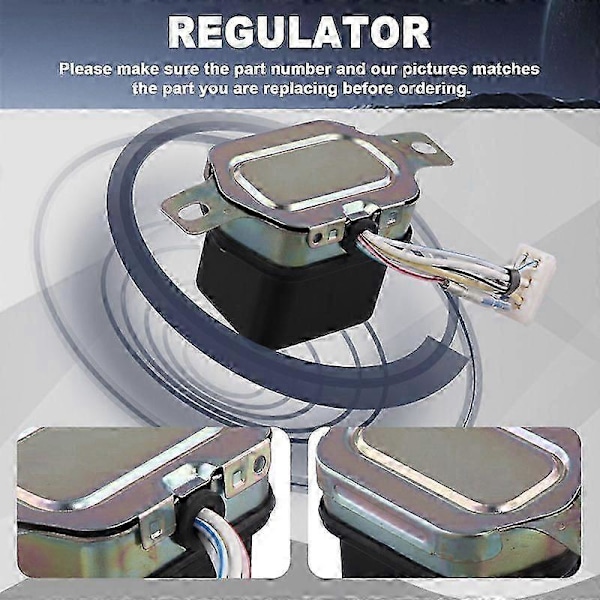 12V Spänningsregulator 026000-2121 70000-65398 kompatibel med L175 L185 1100 1101
