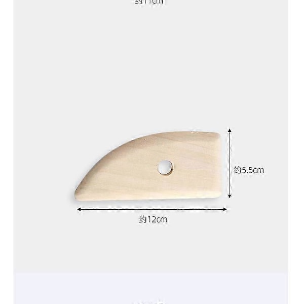 5 stk. Polymer Formende Modelleringsværktøjer Ler Skulpturværktøjer DIY Lerværktøjer Skrabere