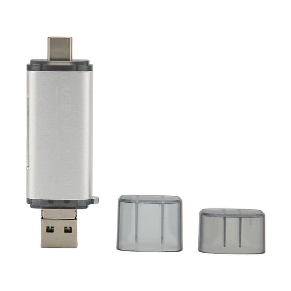 USB C USB 2.0 MICRO USB Minnekortleser Bærbar Kontor Mikro Lagringskortleser for OS X System