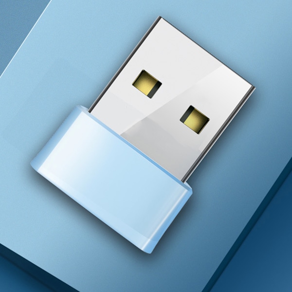 Pöytätietokoneen USB-verkkokortti WIFI-sovitin Kompakti Mini 150Mbps sisäänrakennetulla älyantennilla