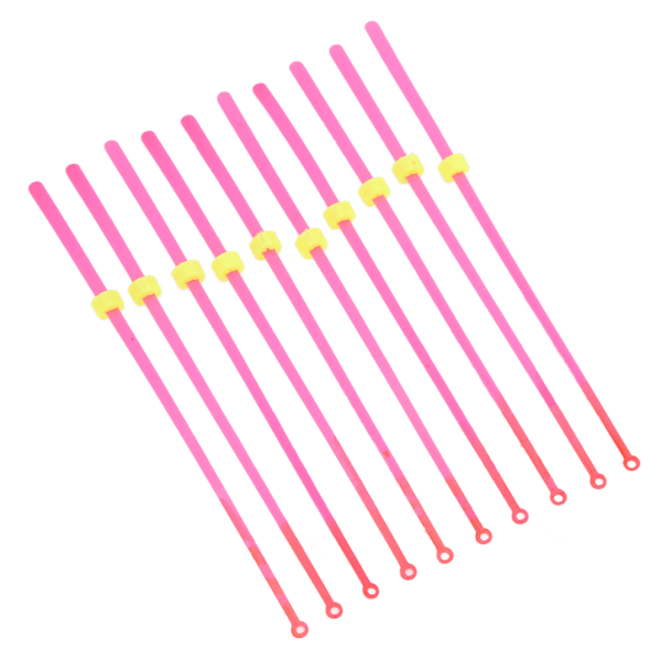 10 kpl jääkalastusvavan kärki ABS Mini Top Section kalastustarvikkeiden jatkovarsi talvikalastukseen 18 cm