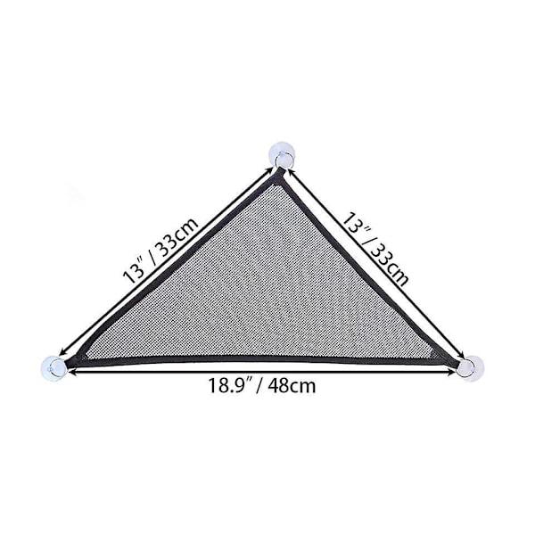 Andningsbar Nät Hängmatta för Reptiler - 2-pack för Skäggagamer, Gekos, Ormar, Leguaner