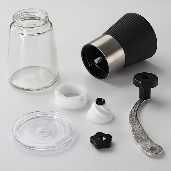 Manuaalinen Kahvimylly Säädettävällä Keramiikkapurulla Aeropressille, Espressosuodattimelle, Ranskalaiseen Kahvipannuun ja Kahvipapujen Hiomiseen