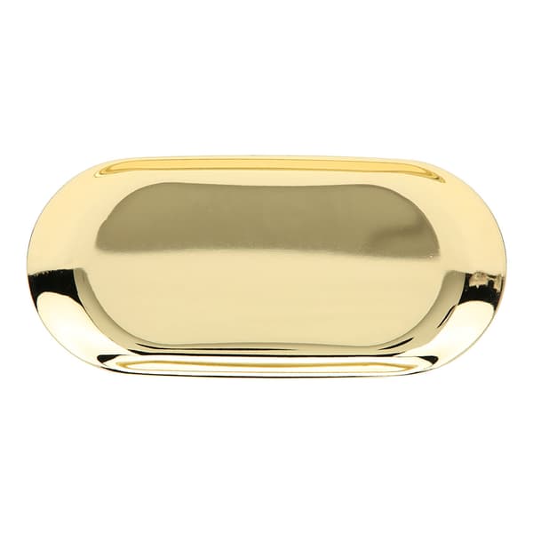 Stor opbevaringsbakke 430 rustfrit stål aromaterapi lysværktøjsbakke organizer guld