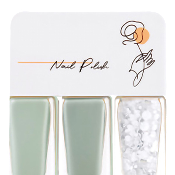 3-pack nagellackset på vattenbasis för kvinnor, lätt att ta bort, snabbtorkande nagellack för dejting, halloweenfest T17