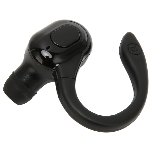 Bluetooth Headset Stereo IPX4 Vattentät USB Laddning Single Ear Trådlös hörsnäcka för Running Driving Svart