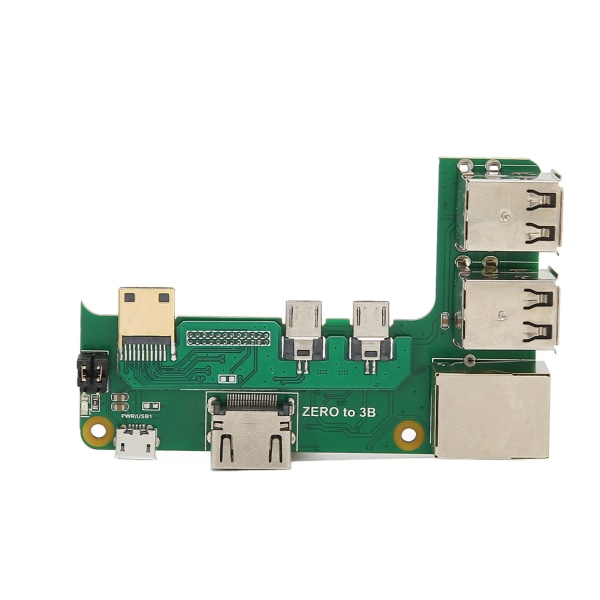 Laajennuskortti Raspberry Pi 2W - 3B 3 USB2.0 RJ45 verkkoportin sovitinlevy yleistietokoneelle