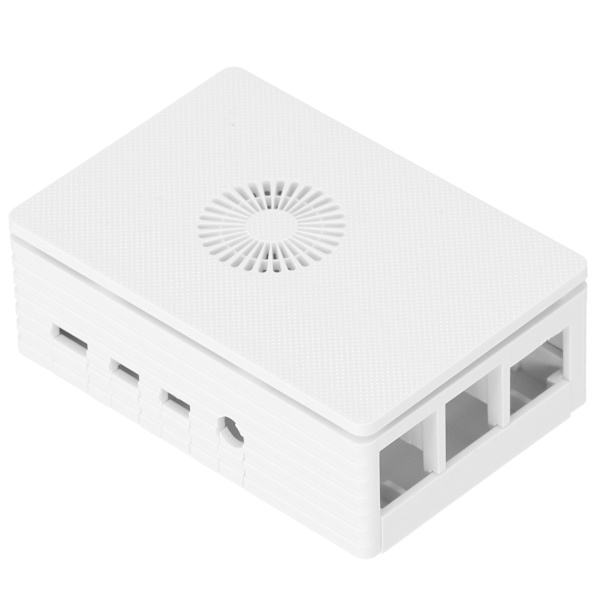Kabinet til Raspberry Pi 4 Model ABS Kølende Beskyttelsesskal Mikrocomputer Tilbehør