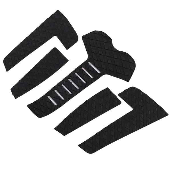 Surfbräda Traction Pads Surf Pads EVA Tail Deck Grip Halkskydd Surf Traction Pad (5 st svarta)