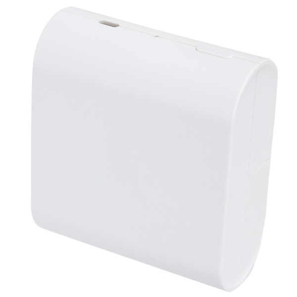 Mini-skrivare 200DPI Vit Fickbar Bärbar 9.8x8.5x3.7cm TypeC Termisk Skrivar Enhet 5V/1A