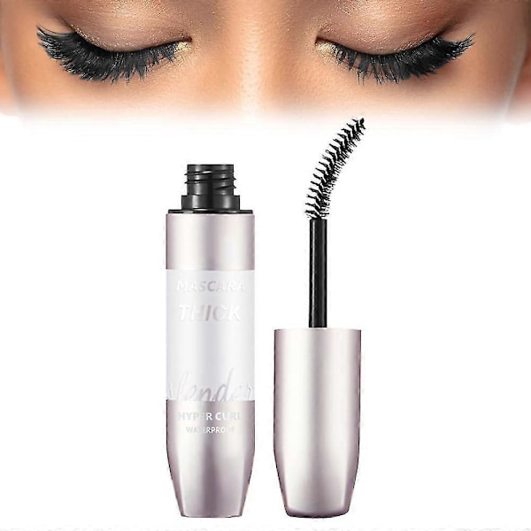 4D Fiber Curl Langvarig Vanntett Mascara, 2024 Ny 4D Silk Fiber Vippe Mascara, 4D Mascara Skjønnhet for 5x Lengre Vipper med Lang Varighet
