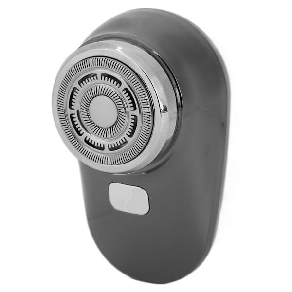 Herr Mini Skäggtrimmer LED Display Tvättbar Cutter Uppladdningsbar ficka Bärbar Trimmer Svart