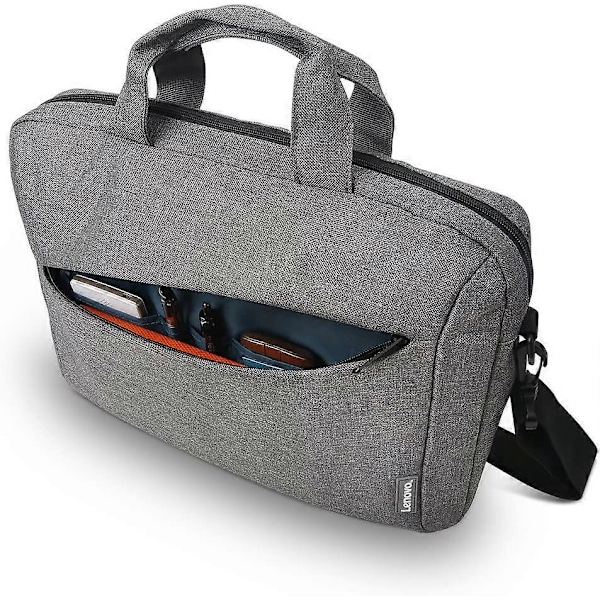 Laptopveske T210, passer for 15,6-tommers laptop og nettbrett, elegant design, slitesterkt og vannavstøtende stoff, business casual eller skole, GX40Q172