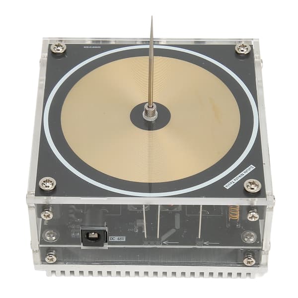 Musikspole 10 cm Längd Blixtgenerator Båge Plasmaljudhögtalare Trådlös Överföring Experimentmodell 100‑240V EU-kontakt