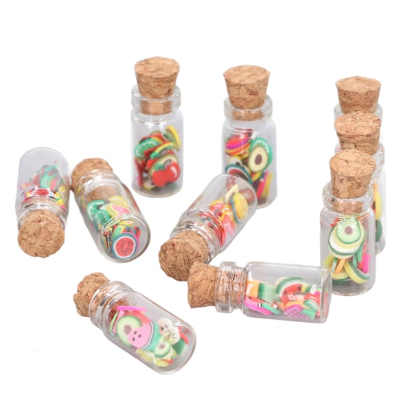 Dukkehus Mini Candy Model Sød Simulation Dukkehus Køkken Dekoration med Korkprop til 1:12 Dukkehus