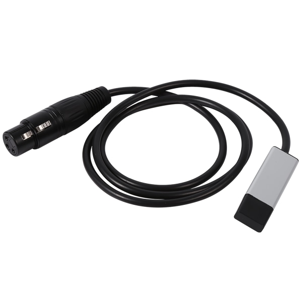 Mini USB till DMX-gränssnittsadapter Styrenhet DMX512 Datorscen Ljuskontroller Dimmer