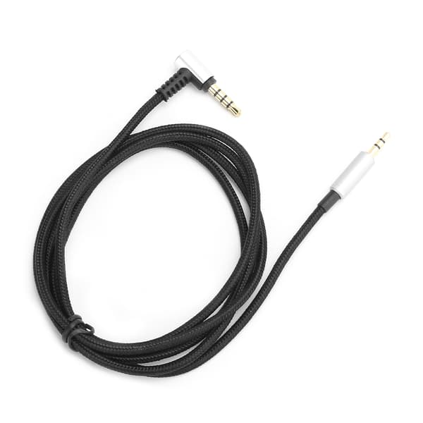 3,5 mm til 2,5 mm lydkabel, der passer til Turtle Beach PX5 PX4 XP500 XP400 X42 PS4 Sort