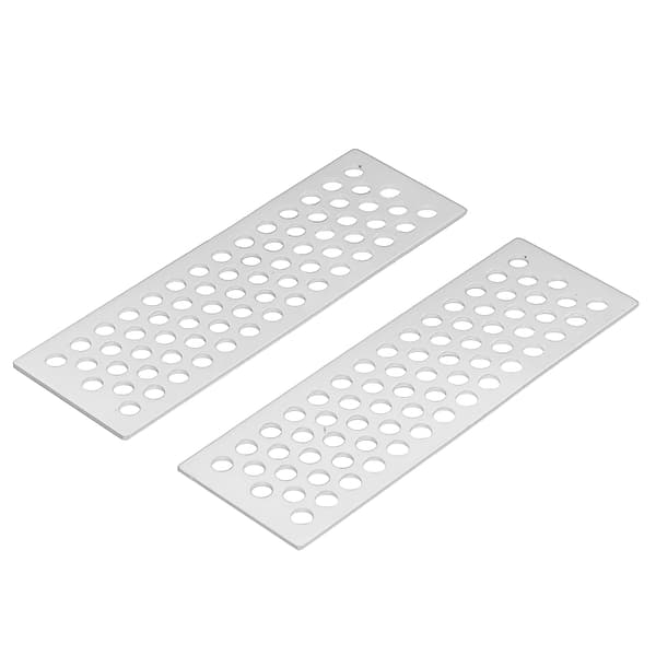 2 stk./sett Aluminium Sandstiger Recovery Board Ramp Tool for 1/10 RC Crawler (Sølv)