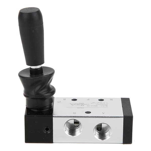 Pneumatisk Manuell Kontrollventil 5 Portar 2 Positioner Handreglageventil 0~0.8Mpa (4H210-08)