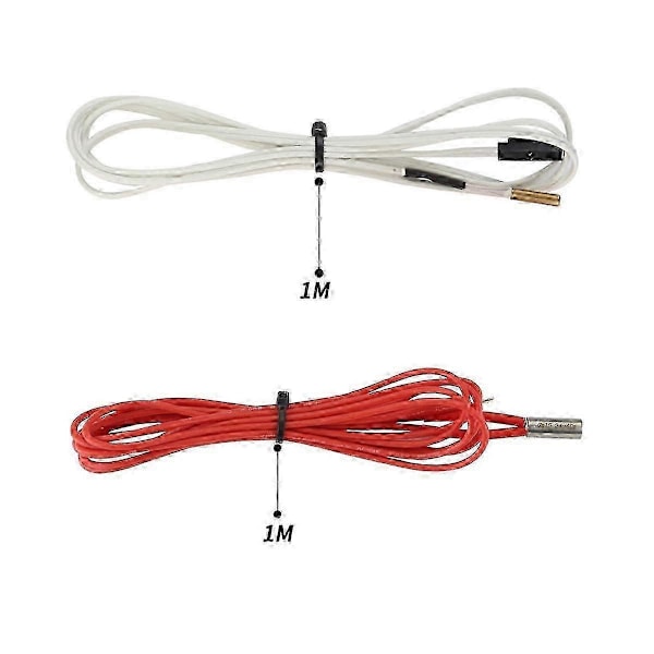 3D-skrivardelar Prusa MK3S+ Extruder Munstycke Värme Aluminium Snabb Slang Kit Högtemperaturbeständig