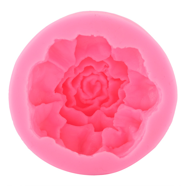 Äitienpäivän neilikka silikonimuotti Fondant-kakku Suklaa DIY-leivontamuotti