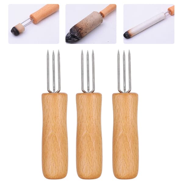 3st Moxa Roll Extender Verktyg Akupunktur Massage Moxibustion Stick Extender