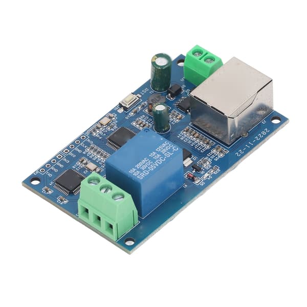 Netværksrelæmodul RTU 1-vejs kablet Ethernet LAN-kontrol PCB elektroniske komponenter