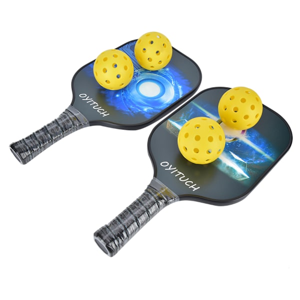 Professionell kolfiber utomhussport bärbar pickleball paddelracket Optimal bollkontroll