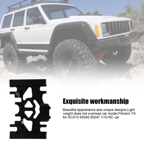 RC Chassis Armor Upgrade Dele Passer til SCX10 90046 90047 1/10 RC Bilmodel