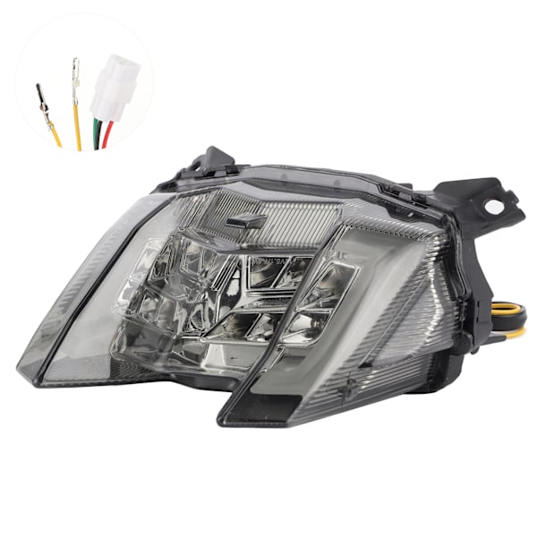 Motorsykkel LED-baklyktmontering Røkt linse Høy lysstyrke Passer til Yamaha MT-09/FZ-09 2017-2020