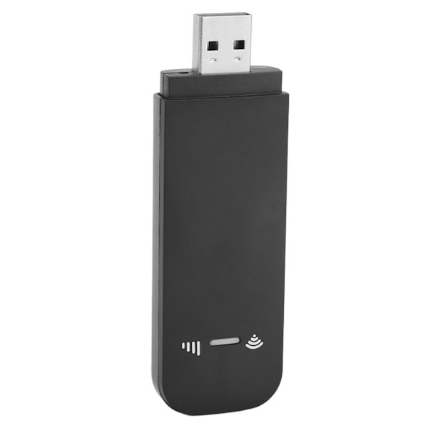 Mobil WiFi Hotspot 4G LTE 150 Mbps USB Bærbar WiFi-router med SIM-kortslot til udendørs rejser Sort