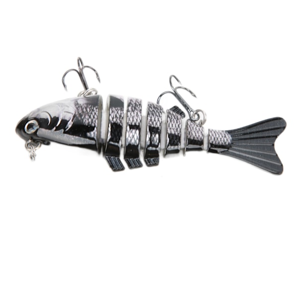 Fiskebete, hållbart, imitationsplast, falskt, multiledat, simbete, långsamt sjunkande glidbete 4#