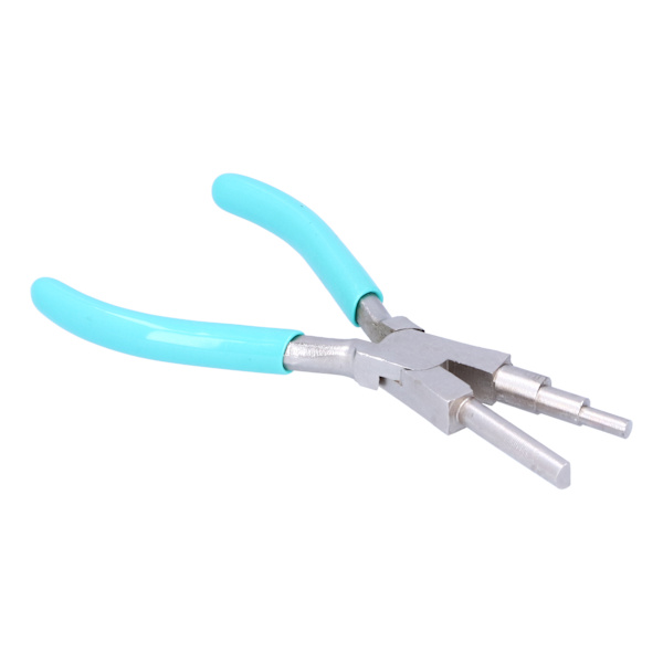 Viklepenger 3-seksjoner Rund Nese Karbonstål Wire Coilling Forming Tool Tilbehør