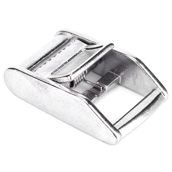 1 stk Rustfritt Stål Marine Båt Belte Kamspenne Plate Stropp Fester