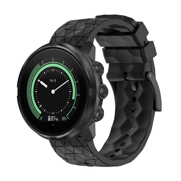 Silikone Rem til Suunto 9 Smartwatch GPS/SUUNTO 9 Baro Sport Wrist HR