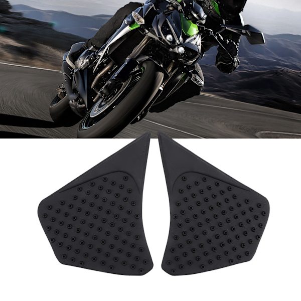 Kawasaki Z1000 14-16 -moottoripyörän sivusäiliön pidonvastainen liukuestetyyny polvisuojain