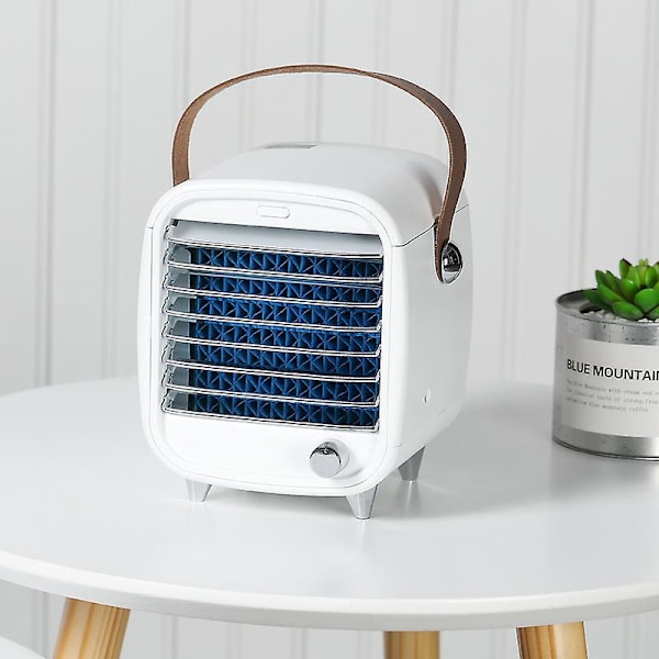 Portabel Luftkylare USB, Tyst Fläkt Luftkonditionering Luftfuktare Renare, Mini Personlig Luftkylare