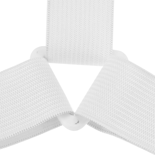 4 stk Justerbar trekant Seng Madrass Lakenholder Stropper Klips Gripere Festemidler (hvit)