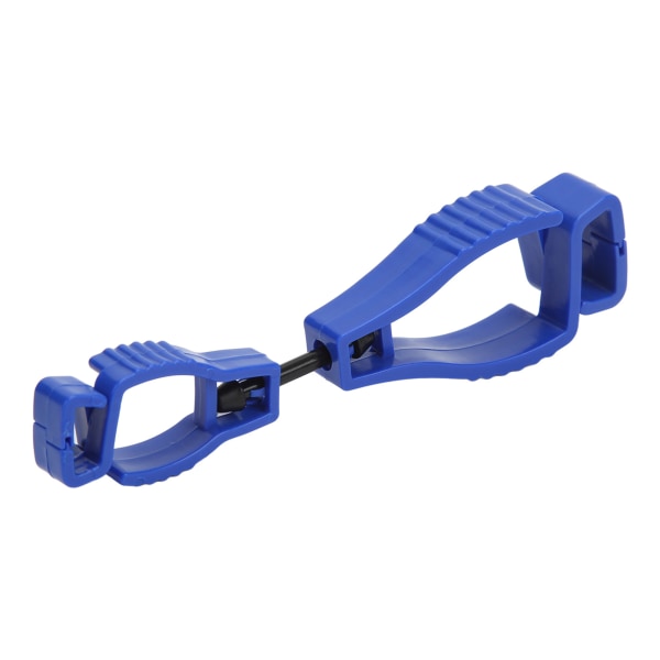 AT‑1 Arbetshandskklämma Plastsäkerhetsarbetshandskhållare Hängare Arbetsklämma Anti Lost ClipBlå