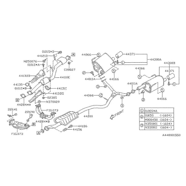 Bil O2 Oksygensensor for Subaru Forester WRX Outback Legacy Black48