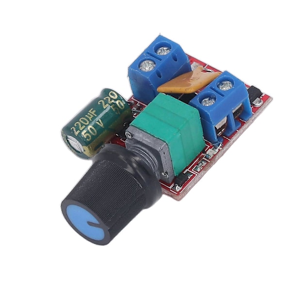 Motorvarvtalsregulator PWM-regulator Självåterställande Säkring 1% till 100% Driftcykel LED-Dimmer Kontrollkort