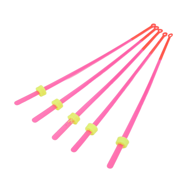5 st/set Isfiske Förläng Spö Topp Hållbar Utomhus Vinter Fiske Spö Beslag 16cm