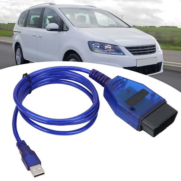 Ammattimainen OBD2- USB kaapeliskannerin diagnostinen skannaustyökalu, joka sopii Seat Alhambra/Altea/Arosa/Cordoba