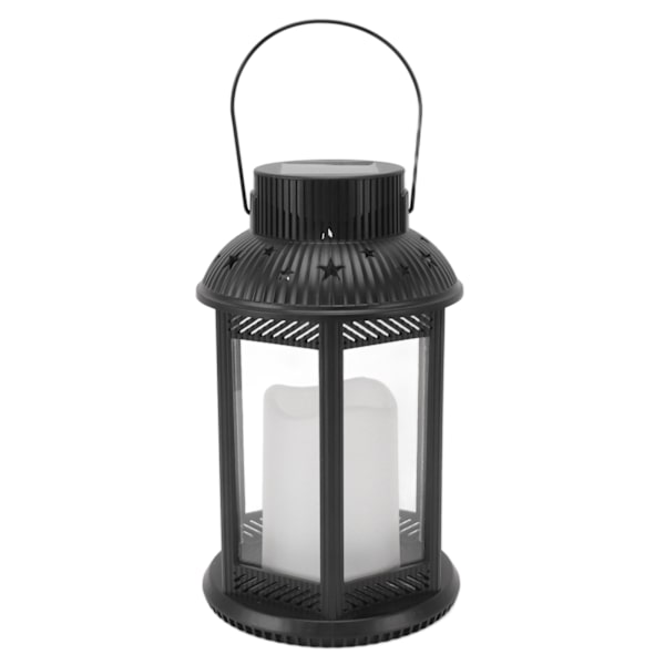 Solcellslykta för trädgård, utomhus, hängande lampa, dekorativ stjärna, solcellslykta, LED-solcellslykta för gård, bord, gångväg
