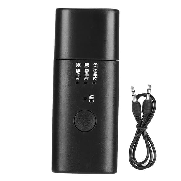 Bærbar USB trådløs Bluetooth 5.0 lydmodtagerudstyrstilbehør til bilhornforstærker