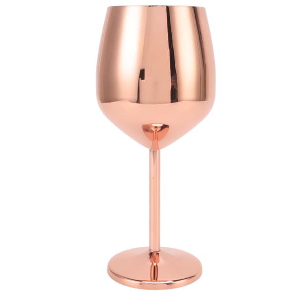 Metall vinglass Champagneglass Kopp Rustfritt stål Kuldeisolasjon Hjemmedekorasjon