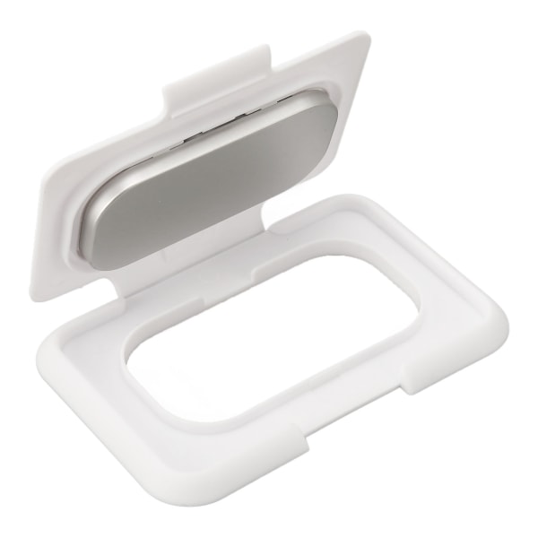 Baby Wipe Warmer Case Resehållare Påfyllningsbar konstant temperatur Ultratunn USB Case Vit