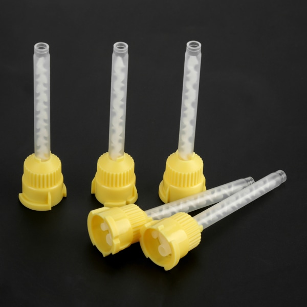 50 kpl 70 mm kertakäyttöinen hammassilikonin sekoituskärki 4,2 mm 1:1