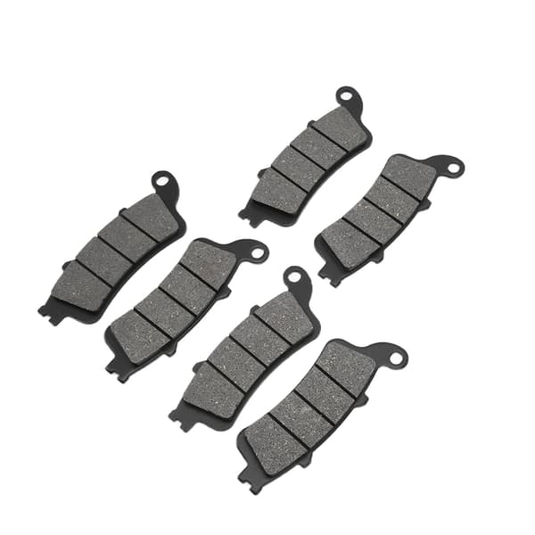 3 par motorcykelbromsbelägg fram bak modifiering ersättning för VFR750 1988-1997
