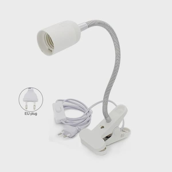 20W LED vekstlys med 360° svingbar klips, belysning for innendørs planter, drivhus